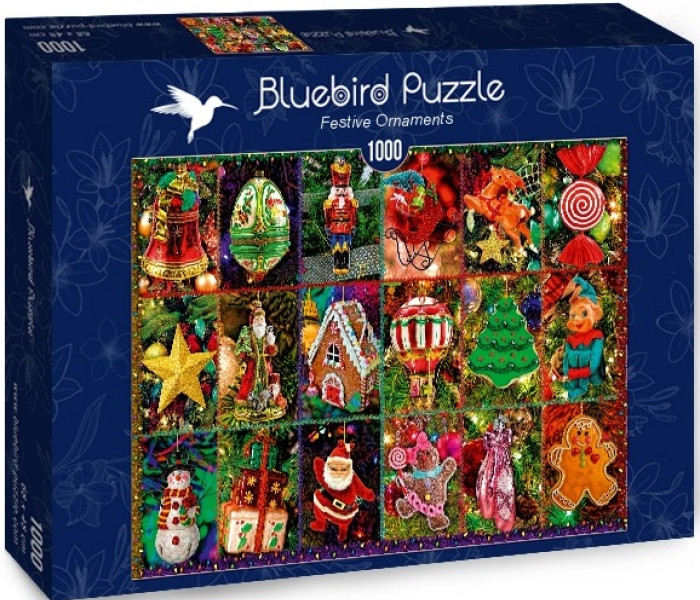 Puzzle - Bluebird - Karácsonyi díszek