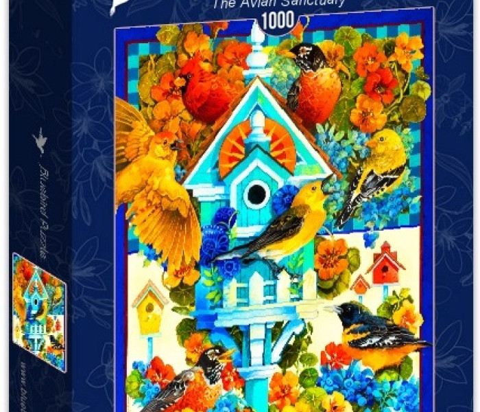 Puzzle - Bluebird - Madárház
