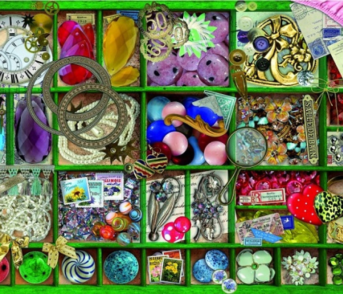 Puzzle - Bluebird - Zöld gyűjtemény