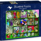 Puzzle - Bluebird - Zöld gyűjtemény