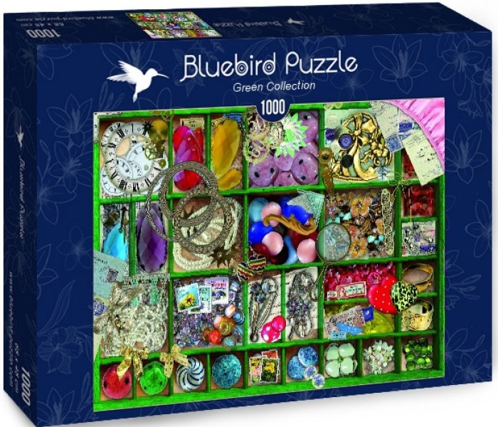 Puzzle - Bluebird - Zöld gyűjtemény