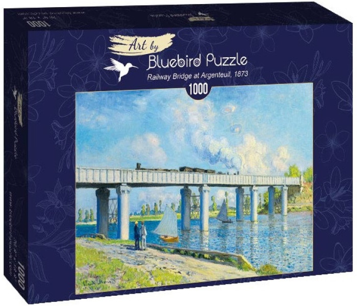 Puzzle - Bluebird - A vasúti híd Argenteuilban