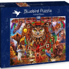 Puzzle - Bluebird - Állati totem
