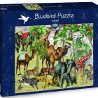 Puzzle - Bluebird - Állatok sivatagban