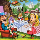 Puzzle - Castorland - Alice a Csodaországban - Maxi