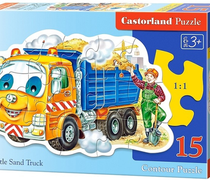 Puzzle - Castorland - Autó rakománnyal