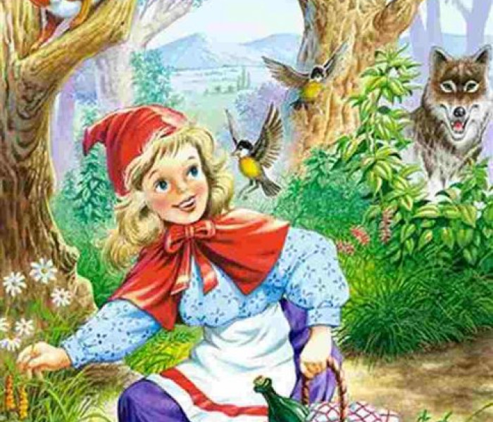 Puzzle - Castorland - Piroska és a farkas