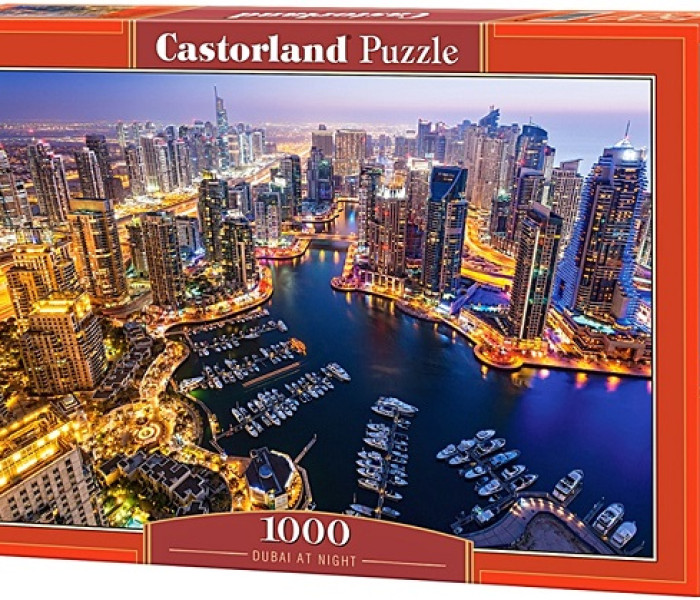 Puzzle - Castorland - Dubai éjjel