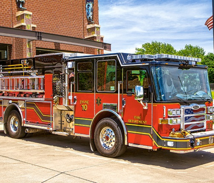 Puzzle - Castorland - Tűzoltóautó