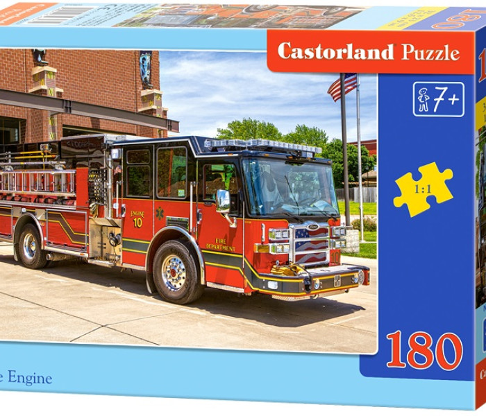 Puzzle - Castorland - Tűzoltóautó