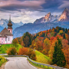 Puzzle - Castorland - Ősz a bajor Alpokban