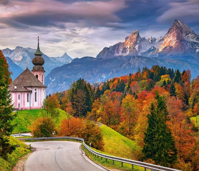 Puzzle - Castorland - Ősz a bajor Alpokban