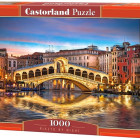 Puzzle - Castorland - Rialto-híd éjjel