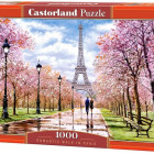 Puzzle - Castorland - Romantikus séta Párizsban