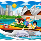 Puzzle - Castorland - Utazás Sydneybe - Maxi