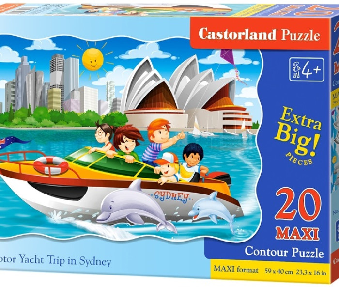 Puzzle - Castorland - Utazás Sydneybe - Maxi