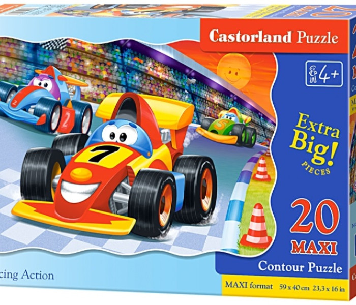 Puzzle - Castorland - Formula verseny - Maxi
