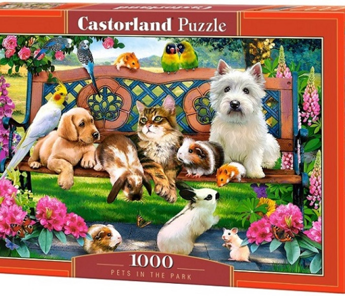 Puzzle - Castorland - Állatok a parkban