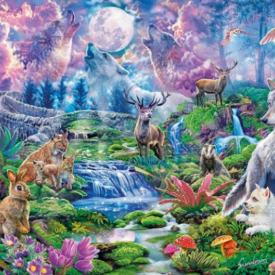 Vadregény a holdfényben