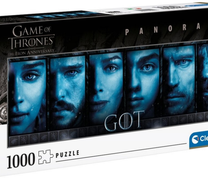 Puzzle - Clementoni - Game of Thrones - Panoramatikus Puzzle