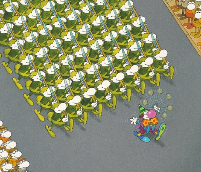 Puzzle - Clementoni - Guillermo Mordillo: Március