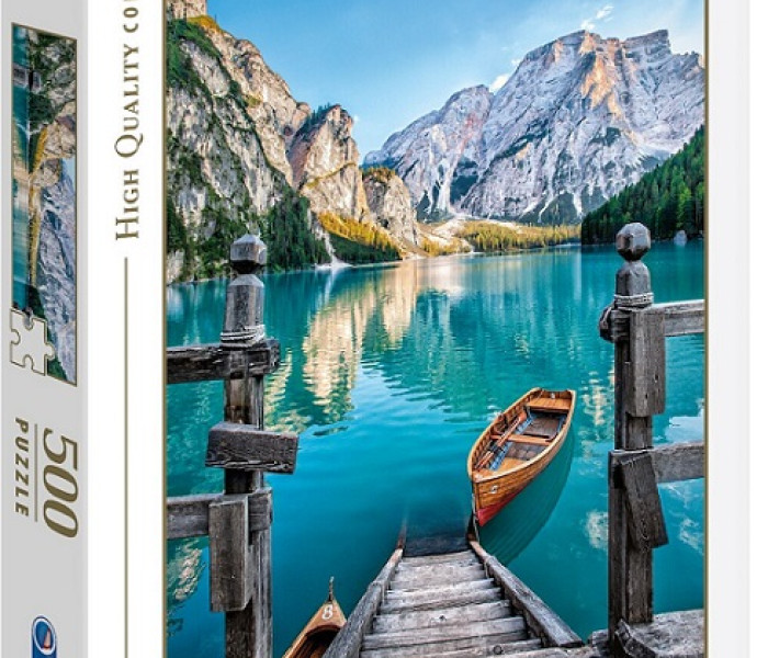 Puzzle - Clementoni - Braies-tó
