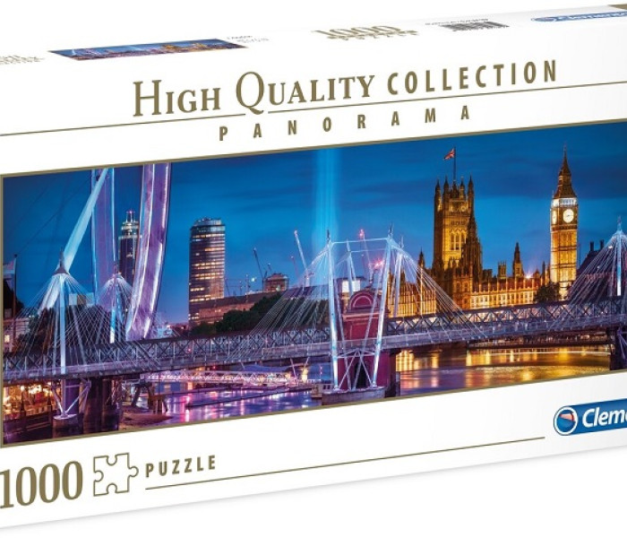 Puzzle - Clementoni - London - Panoramatikus Puzzle