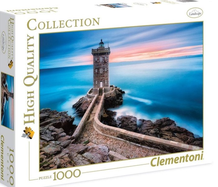 Puzzle - Clementoni - Bretani világitótorony, Franciaország