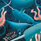 Puzzle - Clementoni - Narval delfinek