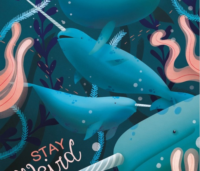 Puzzle - Clementoni - Narval delfinek