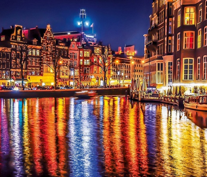 Puzzle - Clementoni - Amszterdam fényei