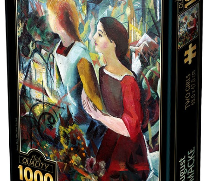 Puzzle - D-toys - Puzzle Két lány