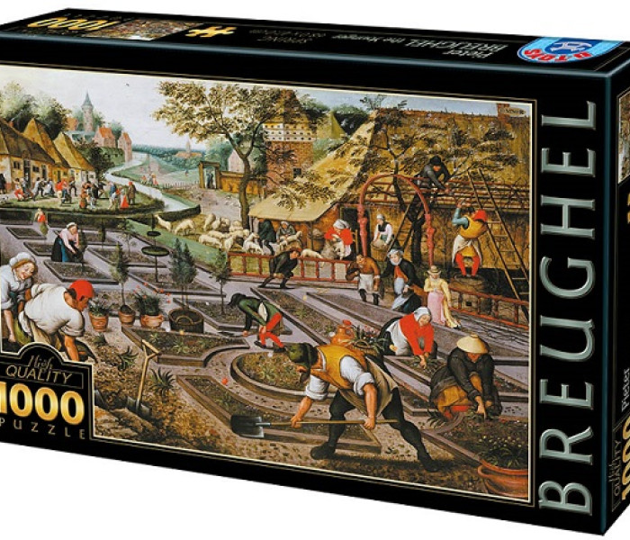 Puzzle - D-toys - Puzzle Tavasz