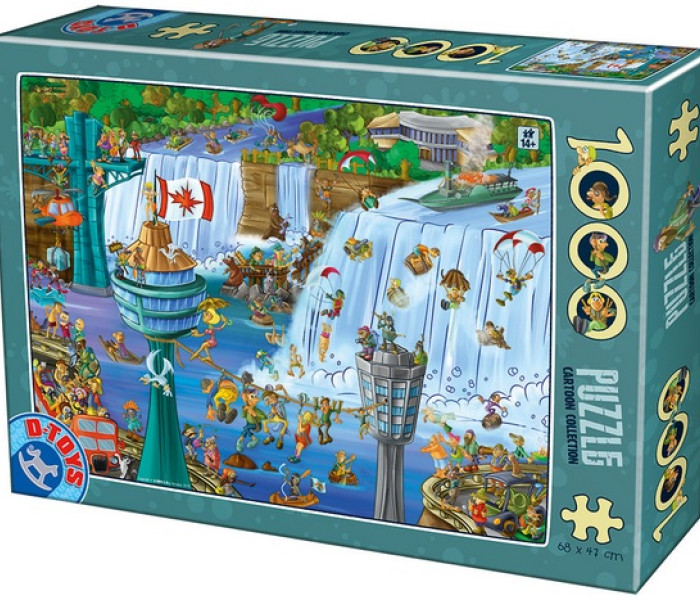 Puzzle - D-toys - Puzzle Niagara vízesés