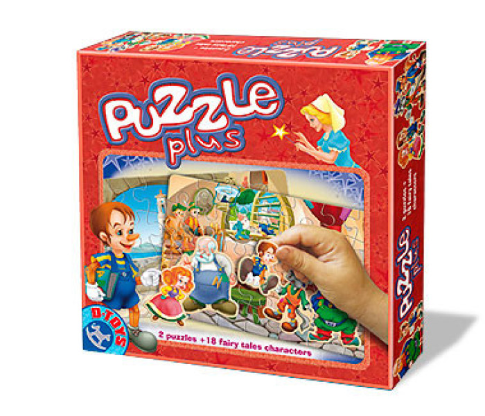 Puzzle - D-toys - Puzzle Pinokio - GYEREK PUZZLE