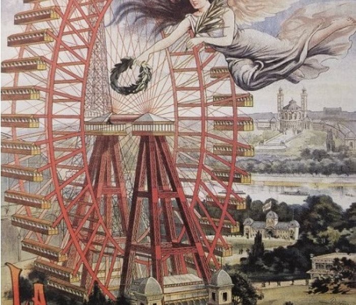 Puzzle - D-toys - Puzzle Párizsi óriás kerék