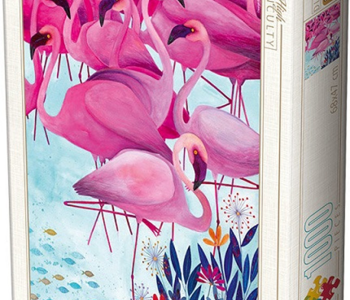 Puzzle - D-toys - Puzzle Flamingók