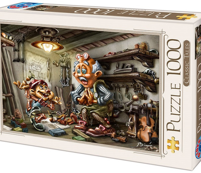 Puzzle - D-toys - Puzzle Pinokkió