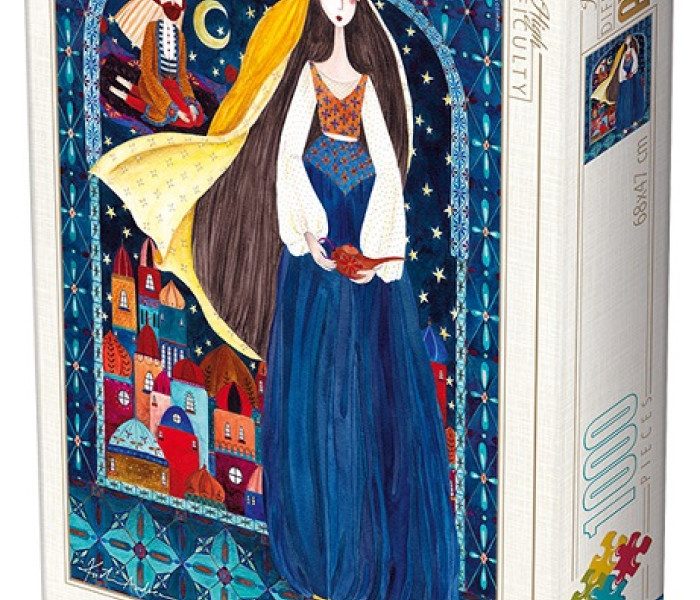 Puzzle - D-toys - Puzzle A repülő varázsszőnyeg meséje