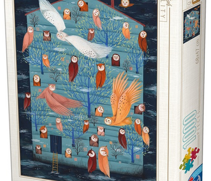 Puzzle - D-toys - Puzzle Baglyok paradicsoma