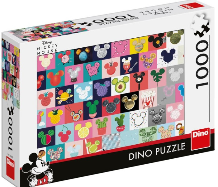 Puzzle - Dino - Mickey fülei