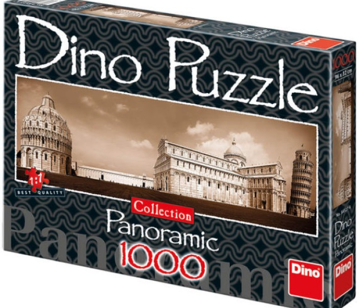 Puzzle - Dino - Pissa torony - Panoramatikus Puzzle