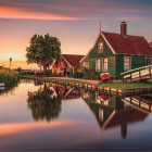Puzzle - Clementoni - Zaanse Schans falu