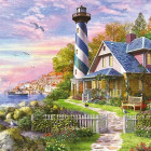 Puzzle - Educa - Rock Bay világítótorony