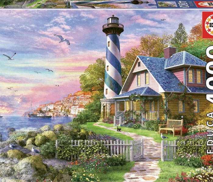 Puzzle - Educa - Rock Bay világítótorony