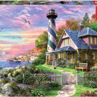Puzzle - Educa - Rock Bay világítótorony