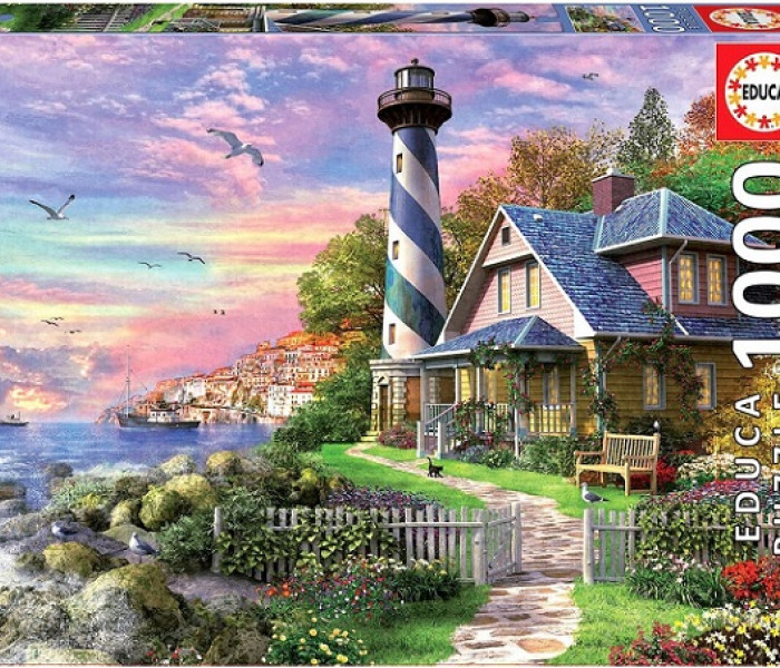 Puzzle - Educa - Rock Bay világítótorony
