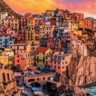 Puzzle - Educa - Manarola, Cinque Terre, Olaszország - XXL Puzzle