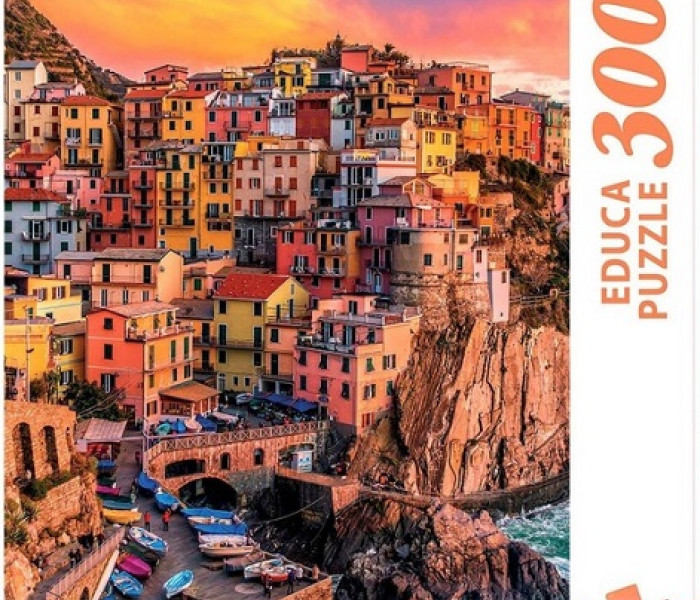 Puzzle - Educa - Manarola, Cinque Terre, Olaszország - XXL Puzzle