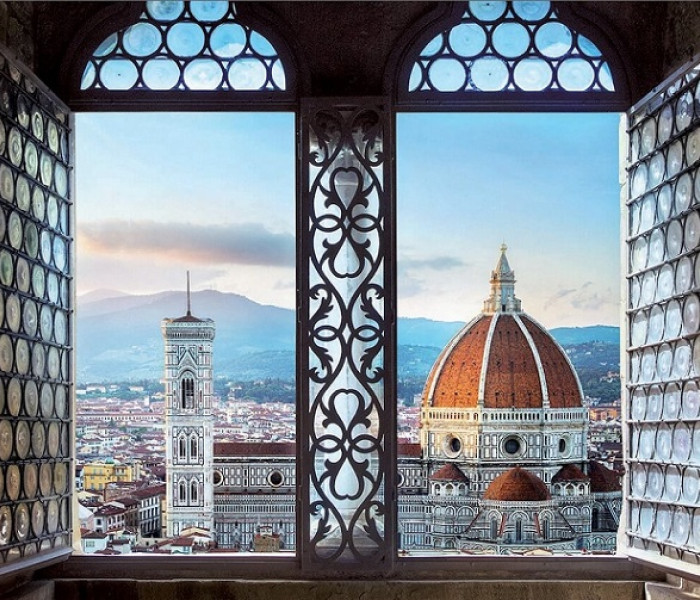 Puzzle - Educa - Látkép Firenzére